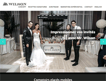 Tablet Screenshot of monsieurwilson.com